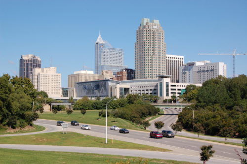 downtown raleigh skyline