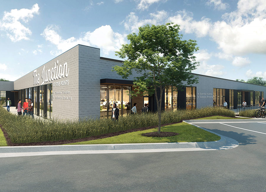 office building rendering