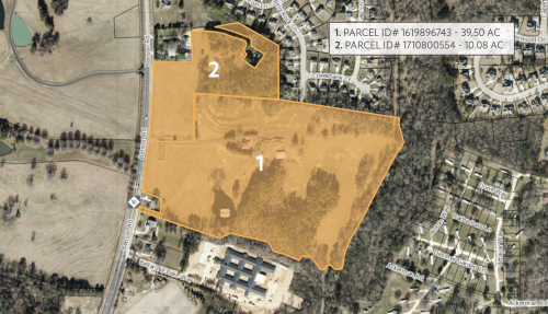 AERIAL OF LAND PARCELS